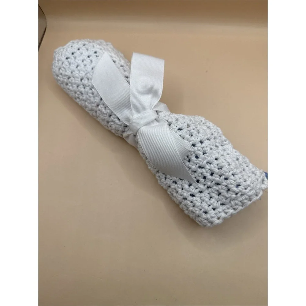 Handmade Set of 2 Crochet Cotton Dish/Wash Cloths 10 X‎ 9